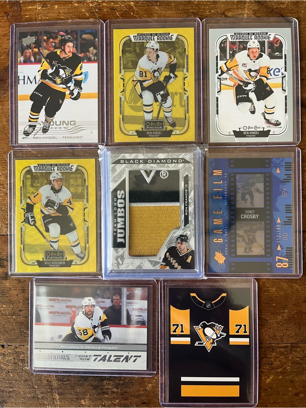 💎 Pittsburgh Penguins (8) Card Lot 💎